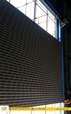 پروژه کرکره برقی برند croci فاز دوم کارخانه تلاونگ