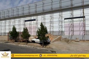 پروژه کرکره برقی برند croci فاز دوم کارخانه تلاونگ