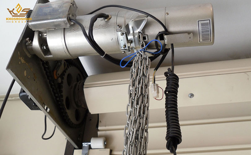 موتور ساید صنعتی بهترین گزینه برای درب‌های پرتردد کرکره ای