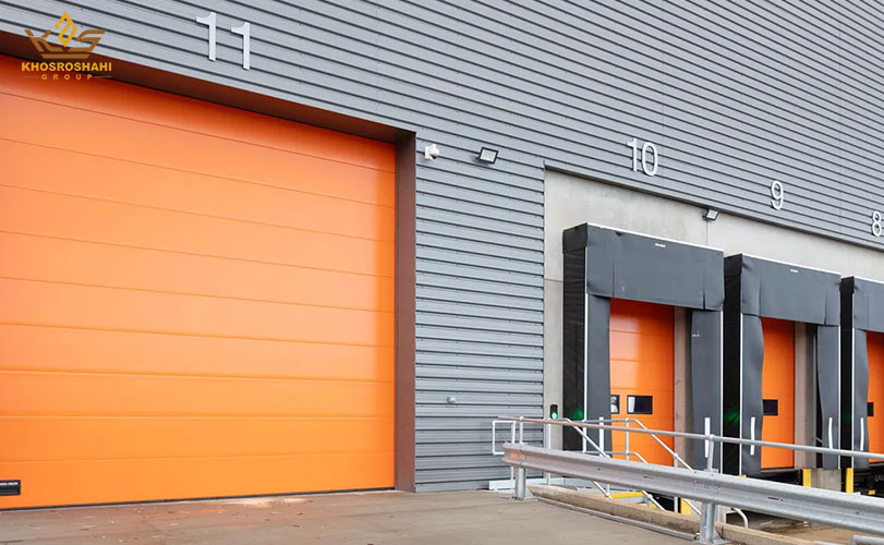 انواع پنل درب سکشنال زیر سقفی برای نصب تخصصی