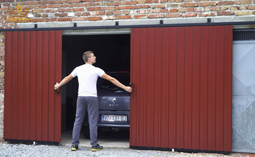 بهترین قیمت درب ریلی پارکینگ برای صرفه جویی در هزینه