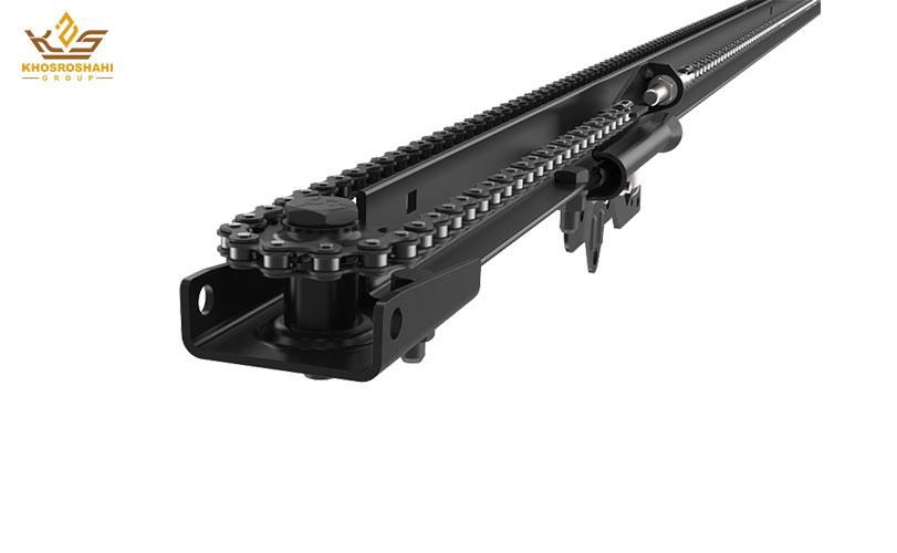 مقایسه موتور درب ریلی زنجیری با دنده ای