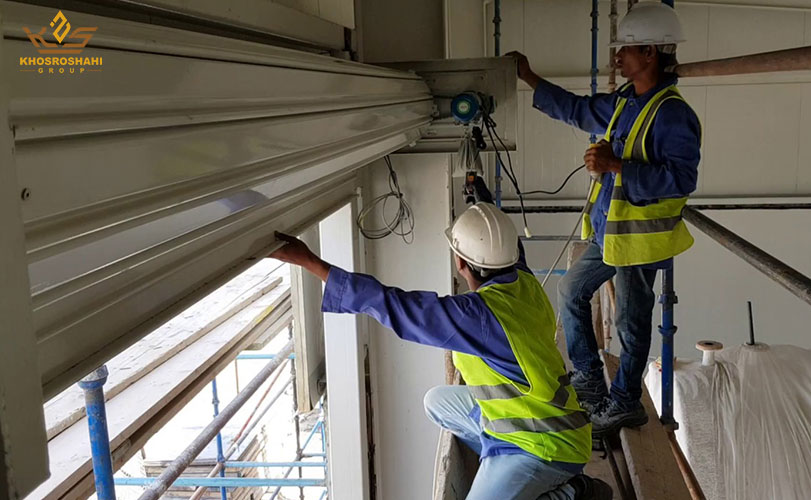 نصب موتور روی کرکره برقی به صورت صحیح