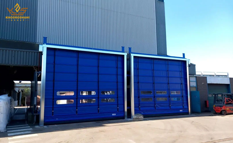 شرکت تولید کننده درب سریع گزینه‌ای مناسب کارخانه‌های پرتردد 