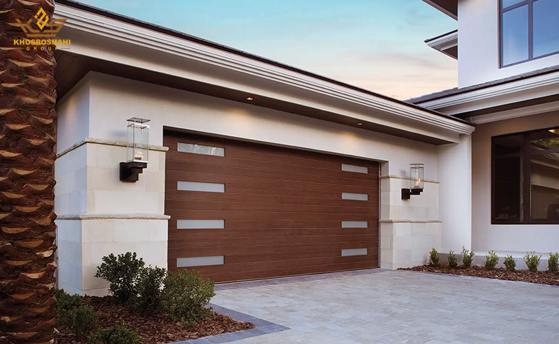 طراحی درب گاراژی مدرن با جذابیت باورنکردنی