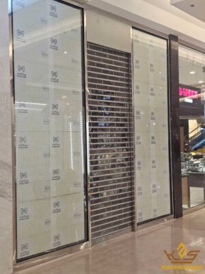 کرکره پلی کربنات - محل اجرا میکا مال جزیره زیبای کیش